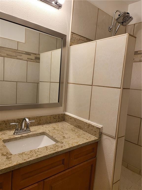 1167 Oakland Dr SW, Atlanta, GA 30310 - full bathroom with walk in shower and vanity