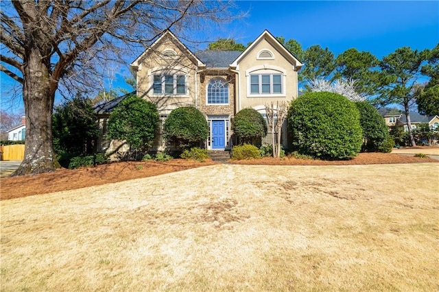 view of front of home featuring stucco siding