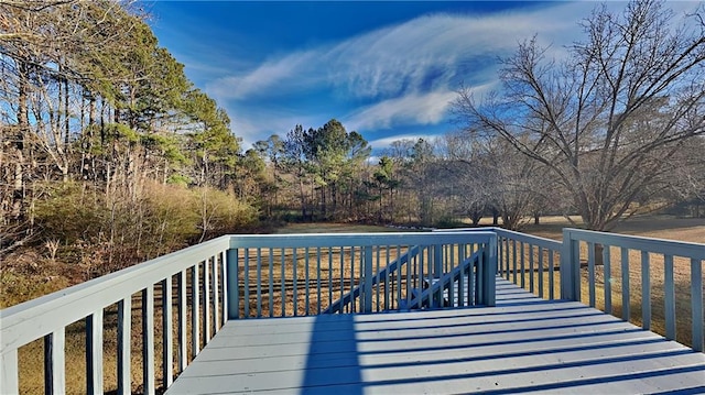 view of deck