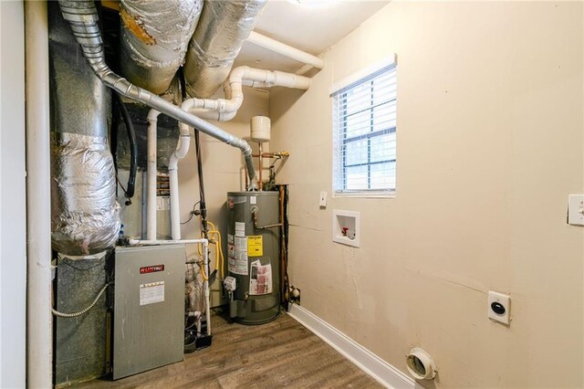 1841 Northwick Pl, Lithonia, GA 30058 - utility room featuring water heater