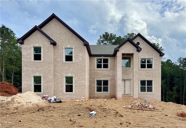 237 Lotus Ln, Covington, GA 30016 - rear view of property with brick siding