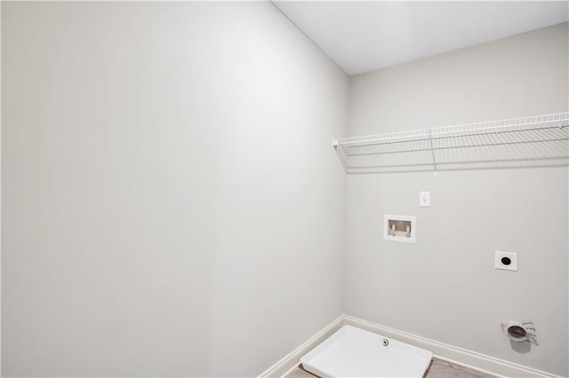 237 Lotus Ln, Covington, GA 30016 - washroom featuring electric dryer hookup, hookup for a washing machine, and gas dryer hookup