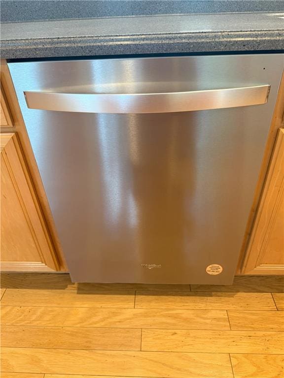 2895 Brandl Cove Ct Unit 4, Marietta, GA 30067 - kitchen view of dishwasher and light wood-style floors