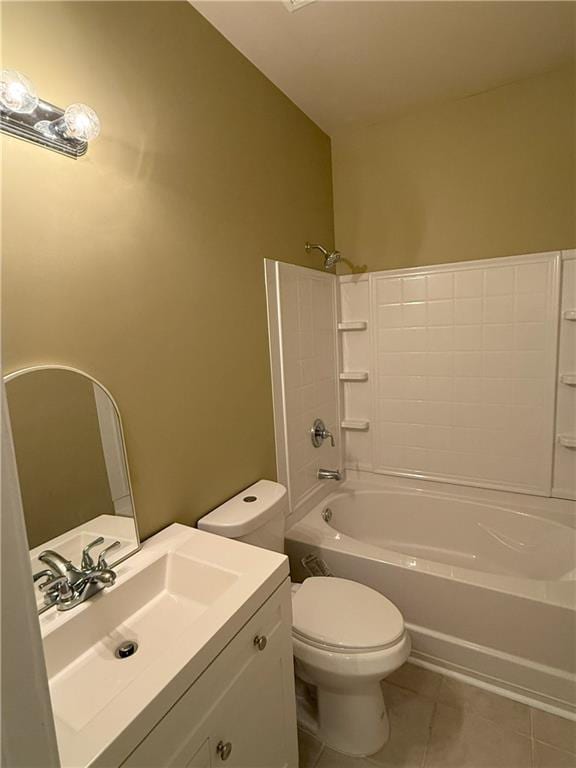 2895 Brandl Cove Ct Unit 4, Marietta, GA 30067 - bathroom with tile patterned floors, vanity, and bathtub / shower combination