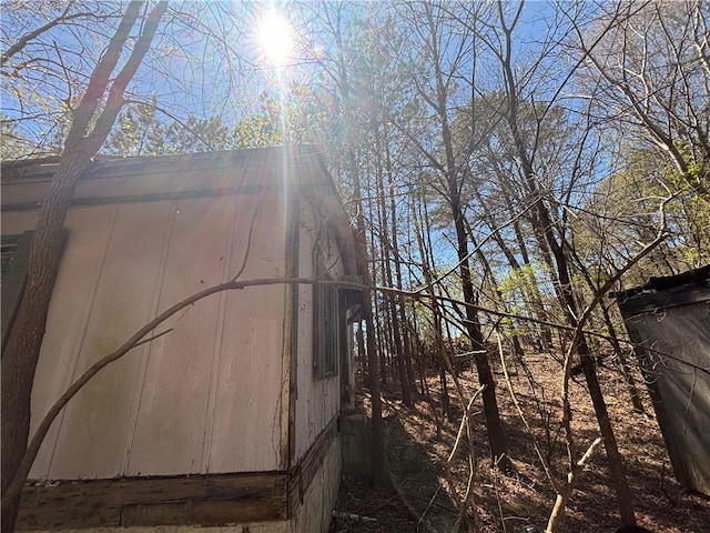 view of property exterior