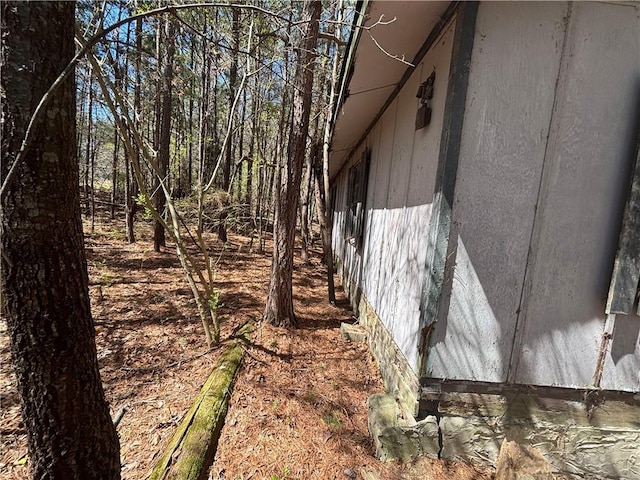 view of side of property