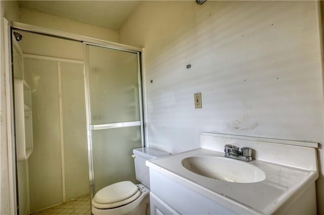 1342 Peggy Ln NW, Conyers, GA 30012 - bathroom featuring a stall shower and vanity