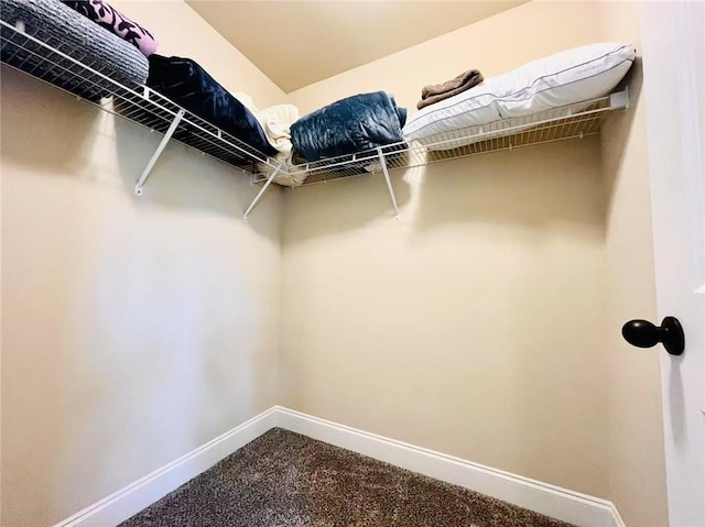 2579 Wimberley Pine Ct, Dacula, GA 30019 - walk in closet featuring dark colored carpet