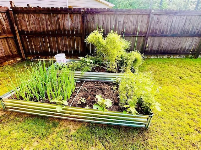 2579 Wimberley Pine Ct, Dacula, GA 30019 - view of yard with a vegetable garden