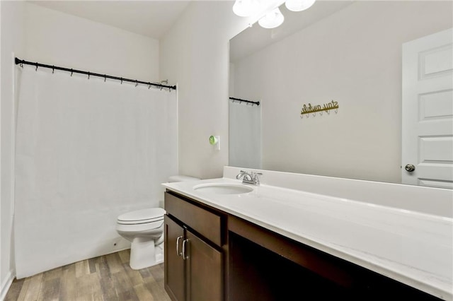 115 Copeland Bnd, Jasper, GA 30143 - bathroom with wood finished floors, toilet, and vanity