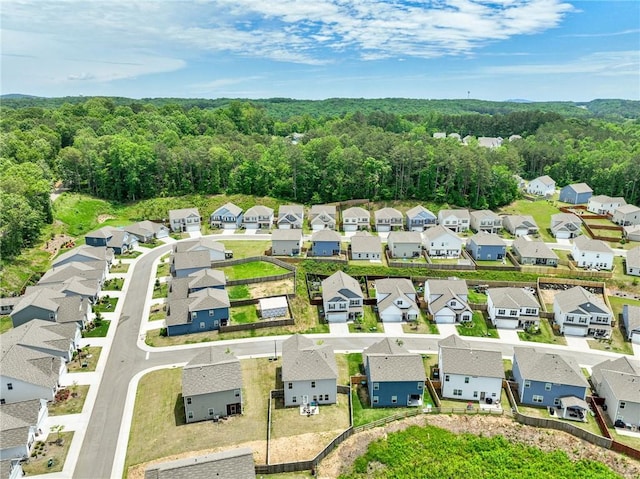 115 Copeland Bnd, Jasper, GA 30143 - aerial view of residential area featuring a heavily wooded area