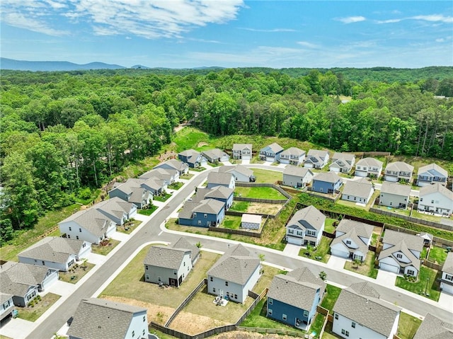115 Copeland Bnd, Jasper, GA 30143 - aerial perspective of suburban area with a heavily wooded area