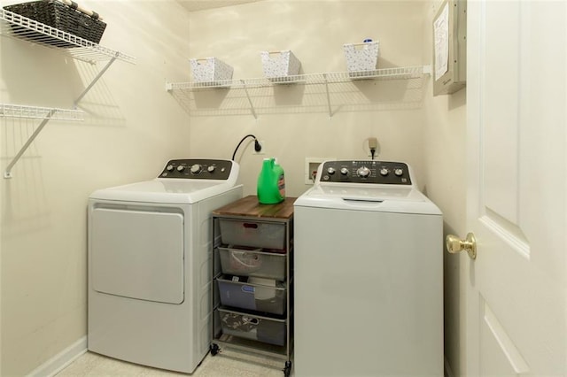 175 Prince Ct, Hiram, GA 30141 - laundry room with washer and clothes dryer