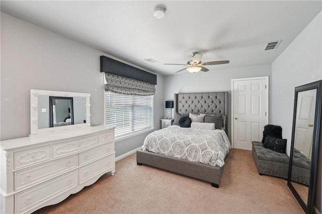 852 Van Briggle Path, Sugar Hill, GA 30518 - carpeted bedroom featuring a ceiling fan and baseboards