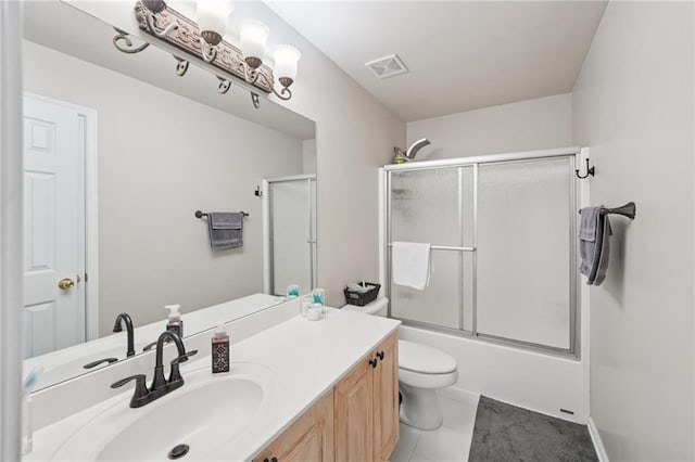 852 Van Briggle Path, Sugar Hill, GA 30518 - bathroom featuring vanity and enclosed tub / shower combo