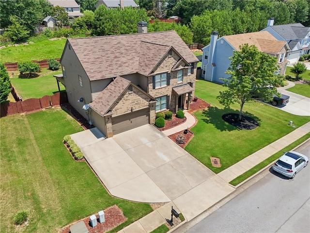 852 Van Briggle Path, Sugar Hill, GA 30518 - aerial view of residential area
