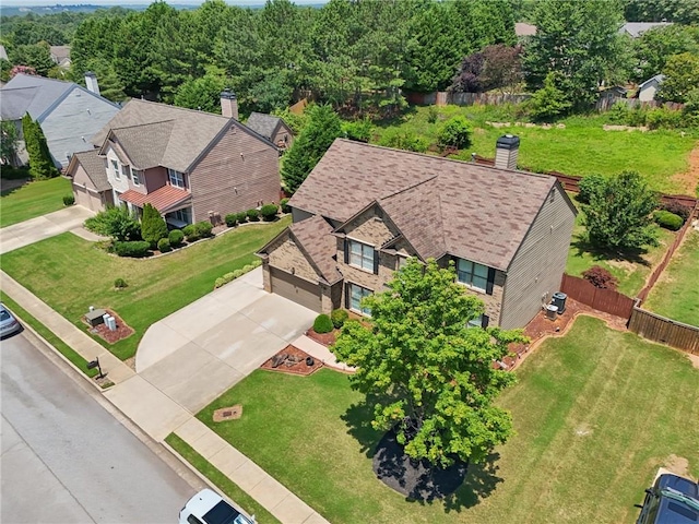 852 Van Briggle Path, Sugar Hill, GA 30518 - aerial view of property and surrounding area