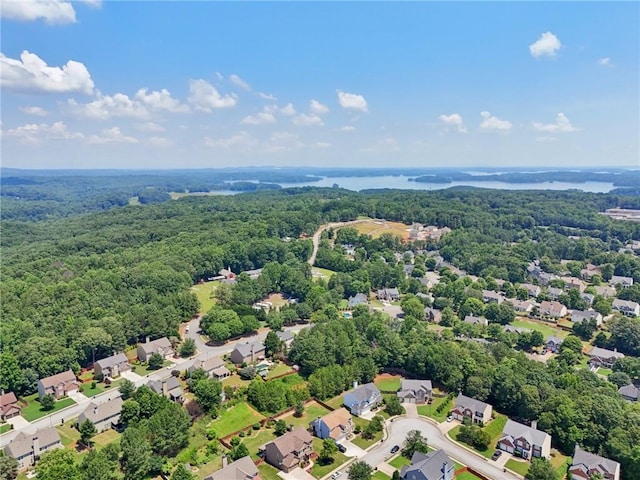 852 Van Briggle Path, Sugar Hill, GA 30518 - aerial perspective of suburban area with a heavily wooded area