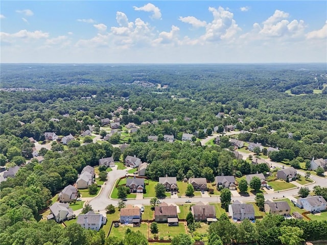 852 Van Briggle Path, Sugar Hill, GA 30518 - aerial view of residential area with a forest