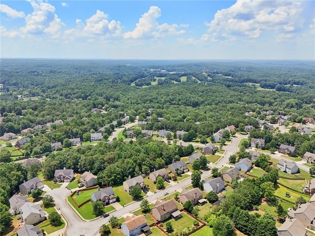 852 Van Briggle Path, Sugar Hill, GA 30518 - aerial perspective of suburban area with a heavily wooded area