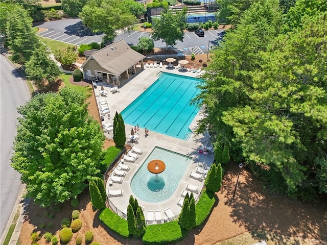 852 Van Briggle Path, Sugar Hill, GA 30518 - view of subject property featuring a pool area