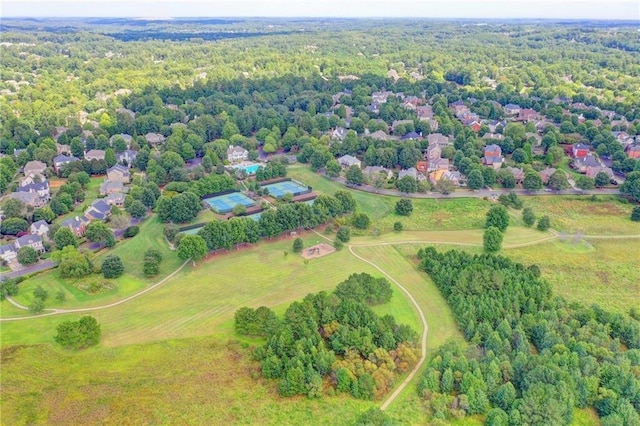 4770 Spring Park Cir, Suwanee, GA 30024 - drone / aerial view of a forest