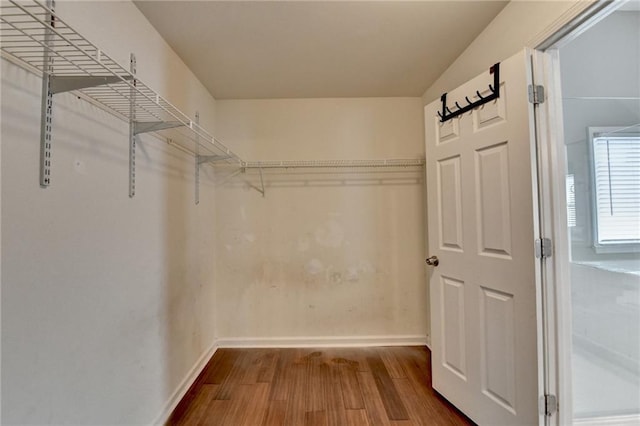 4770 Spring Park Cir, Suwanee, GA 30024 - spacious closet featuring wood finished floors