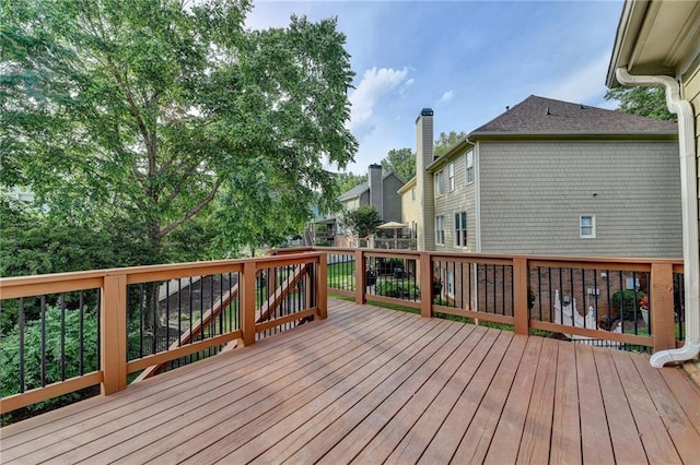 4770 Spring Park Cir, Suwanee, GA 30024 - view of wooden terrace