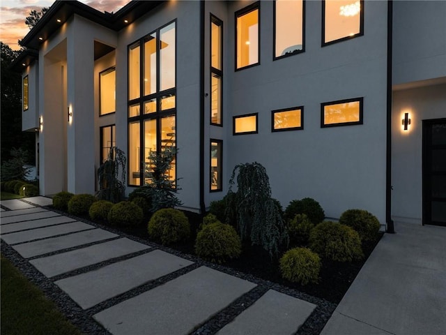 2940 Old Peachtree Rd, Dacula, GA 30019 - view of property exterior with stucco siding