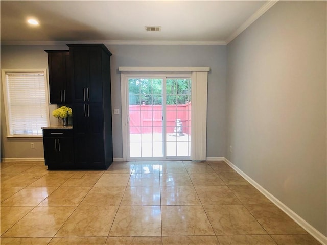 4645 Valais Ct Unit 10, Johns Creek, GA 30022 - doorway featuring ornamental molding and baseboards