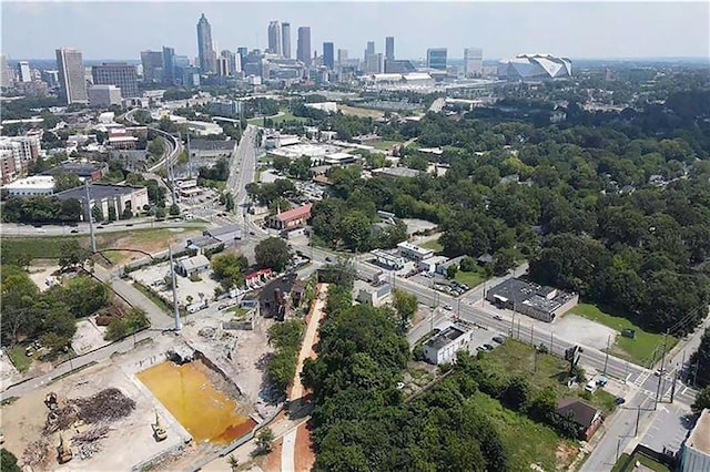 1005 Sims Ave NW, Atlanta, GA 30318 - birds eye view of property with a city view