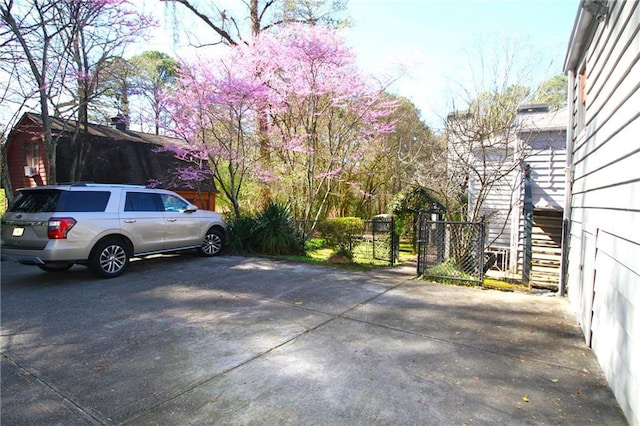 2054 E Roxboro Rd NE, Atlanta, GA 30324 - exterior space featuring fence and stairway