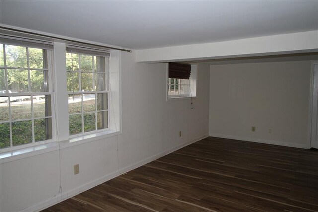 2054 E Roxboro Rd NE, Atlanta, GA 30324 - unfurnished room featuring dark wood-type flooring and baseboards