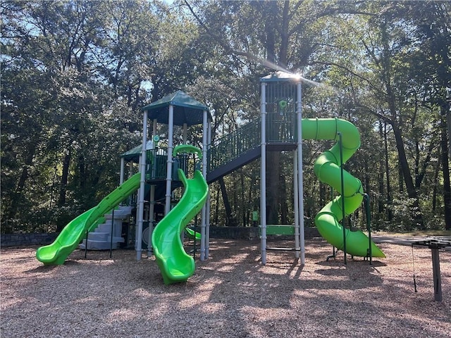 view of communal playground