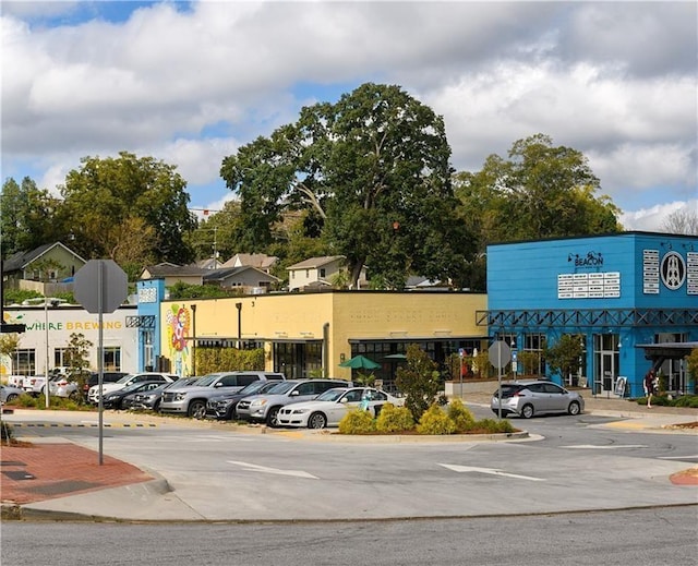 exterior space featuring uncovered parking