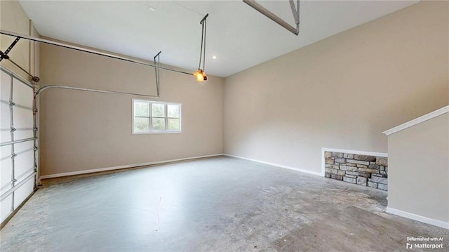 113 Cherokee Estates Dr, Cedartown, GA 30125 - garage with baseboards