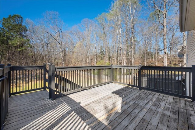 274 Sleepy Hollow Rd, Powder Springs, GA 30127 - view of wooden terrace