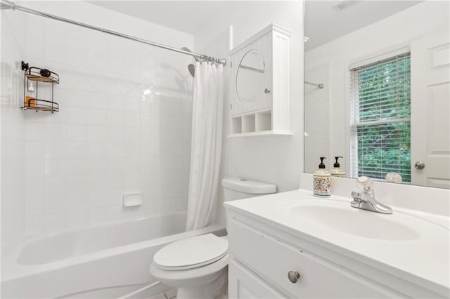 6795 Preston Glen Dr, Alpharetta, GA 30005 - full bath with toilet, shower / bath combo, and vanity