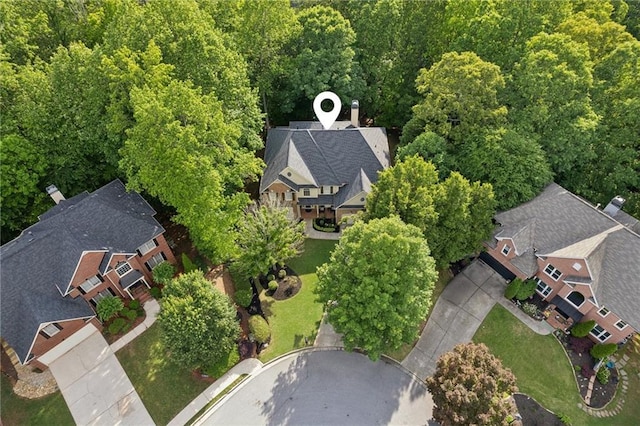 6795 Preston Glen Dr, Alpharetta, GA 30005 - bird's eye view