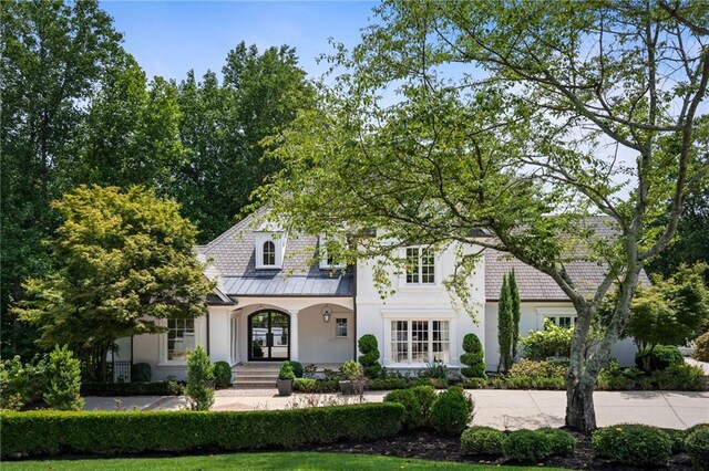 view of front of home with covered porch