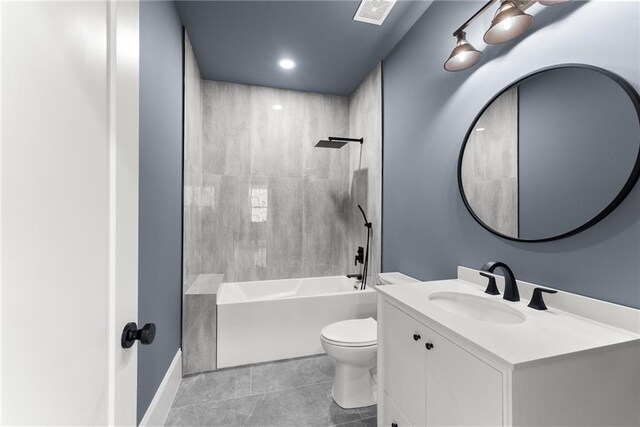 bathroom with vanity and hardwood / wood-style floors