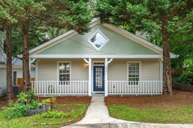 4594 Poplar Rd, Pine Lake, GA 30072 - bungalow-style home featuring a porch
