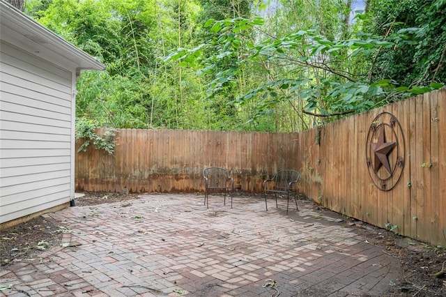 4594 Poplar Rd, Pine Lake, GA 30072 - fenced backyard with a patio