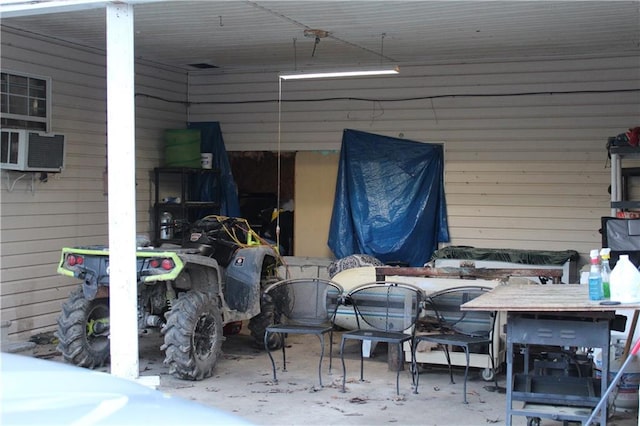 view of patio with cooling unit