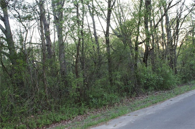 view of road