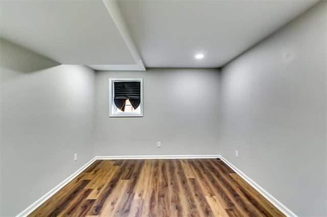 516 Jordan Dr NW, Tucker, GA 30084 - spare room with dark wood-style floors and recessed lighting