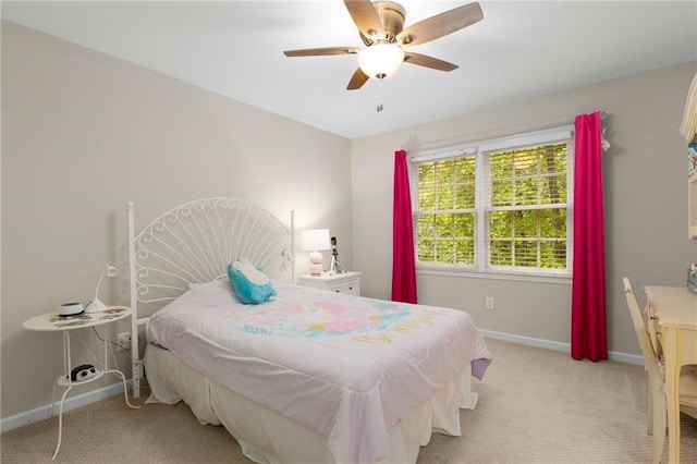2759 Thomashire Trce, Marietta, GA 30066 - bedroom with light carpet and a ceiling fan