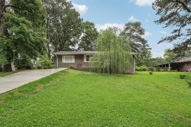 1977 Wee Kirk Rd SE, Atlanta, GA 30316 - empty room with baseboards, wood finished floors, and a ceiling fan