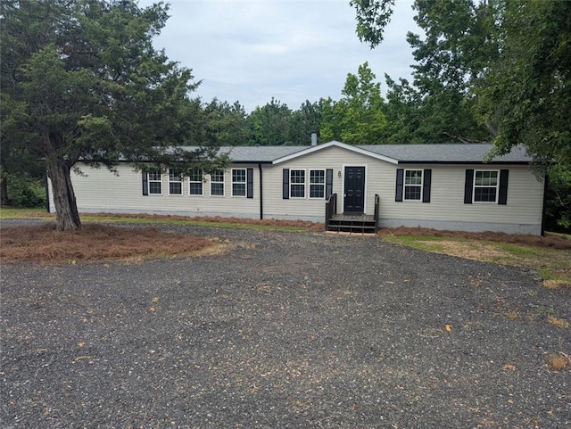 732 Five Points Rd, Buchanan, GA 30113 - manufactured / mobile home featuring gravel driveway
