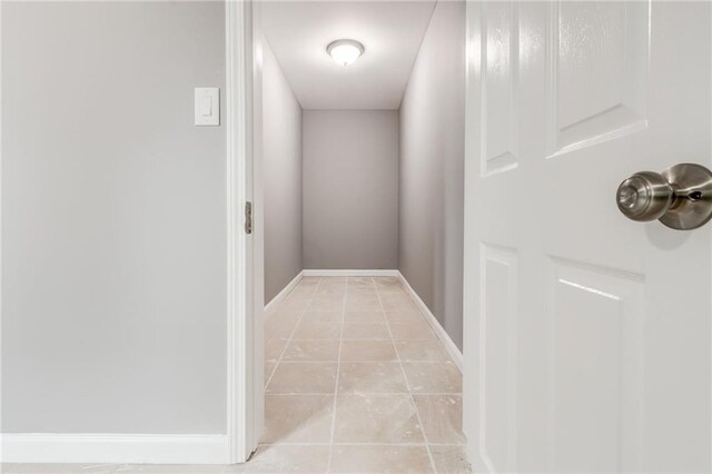 office featuring concrete flooring